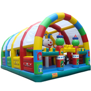 cheap inflatable amusement park